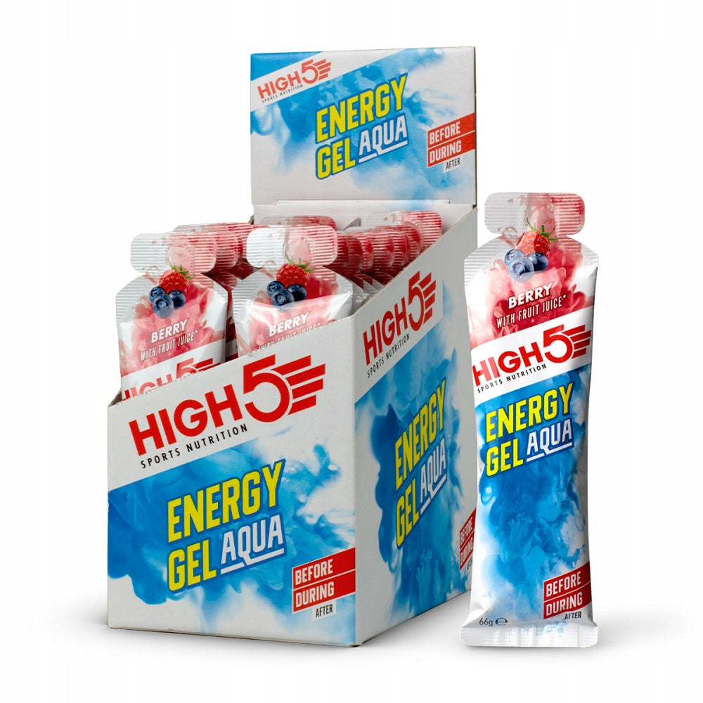 High5 liquid energy gel with vitamin B6 with berry flavor 66g 20 PCS