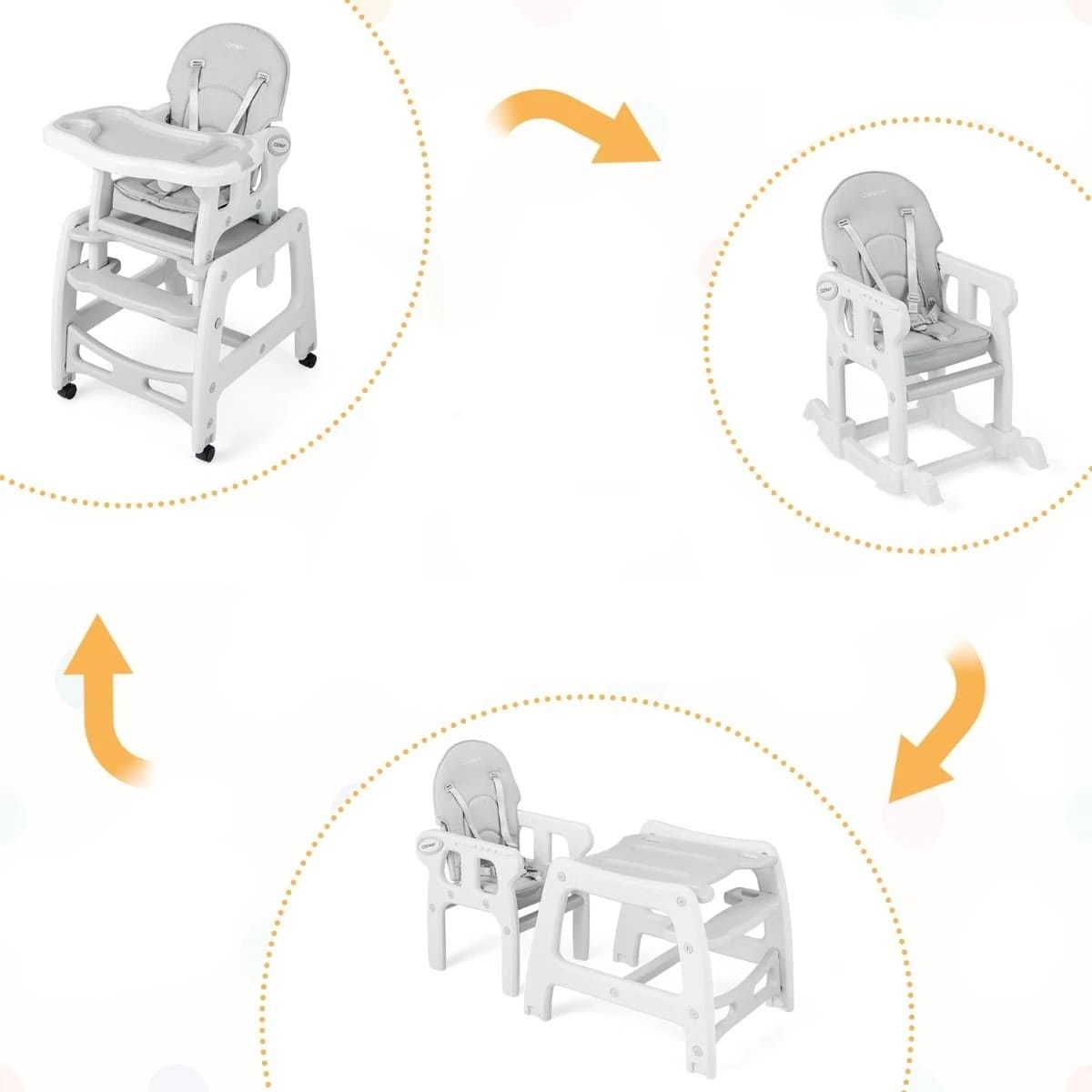 Highchair 104 x 62 x 51 cm EAN (GTIN) 783501296119