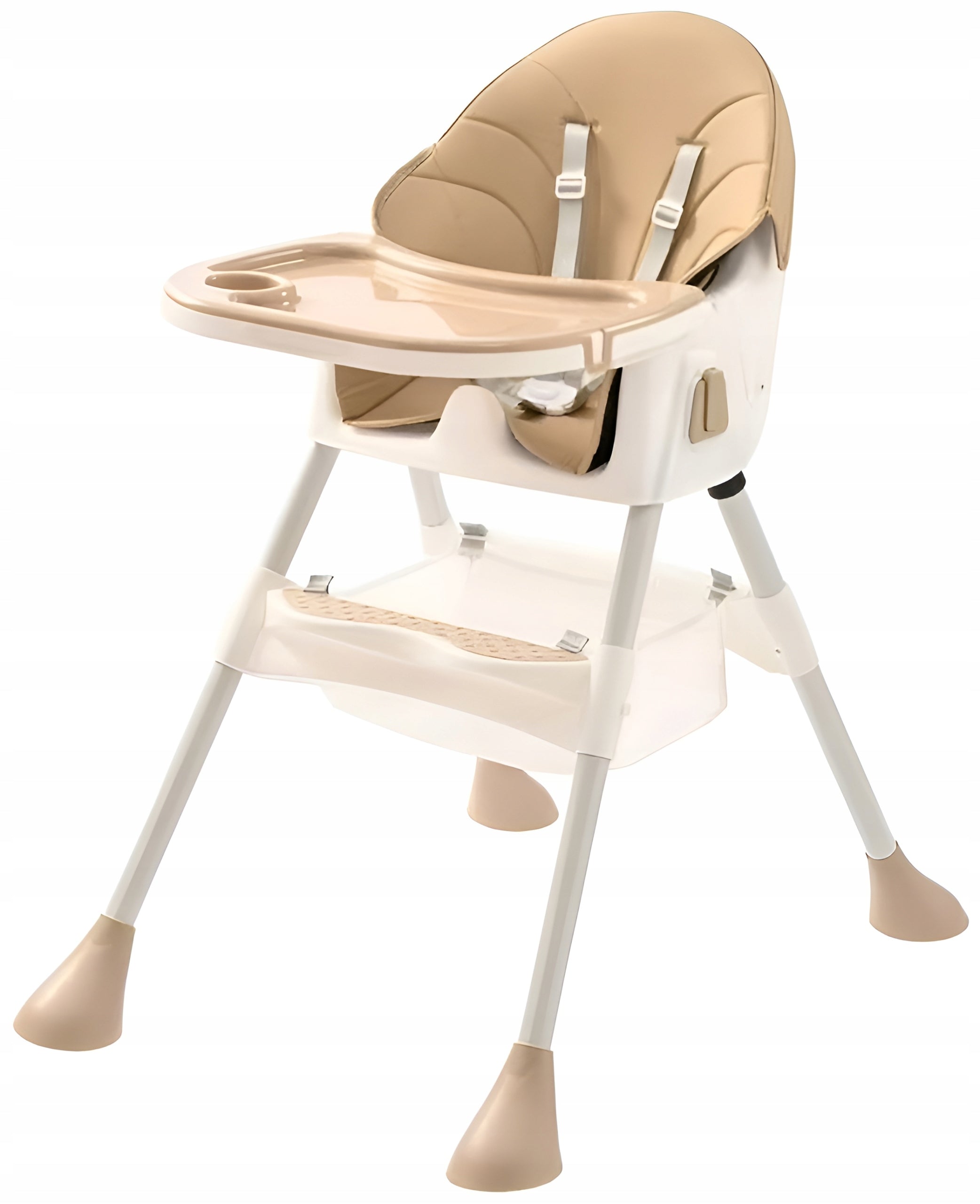 Highchair 4in1 Folding Baby Seat Tray Beige Manufacturer code KDK03 beżowe