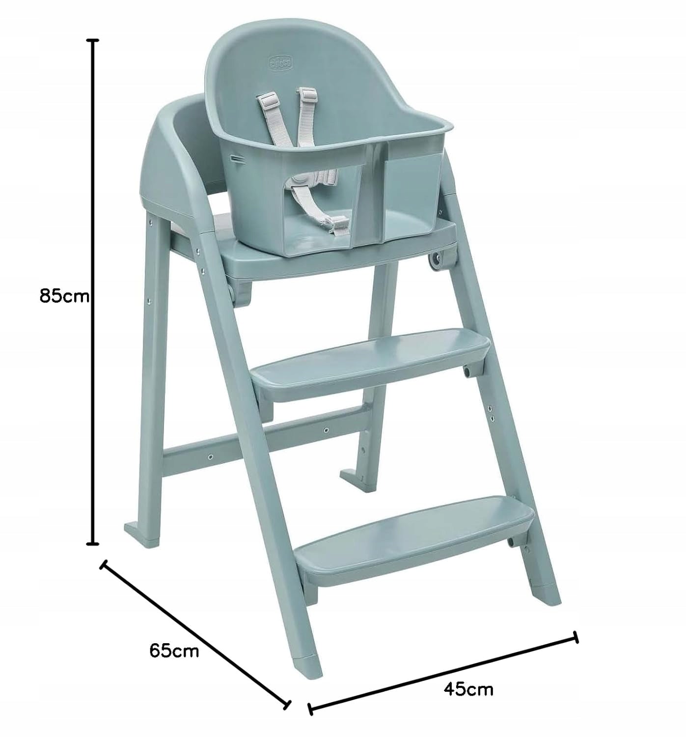 Highchair Chicco Crescendo Lite Como Color blue