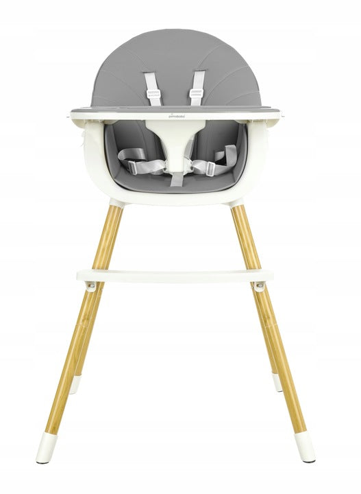 Highchair Feeding Seat 3in1 Tray Seat Footrest Straps ADJUSTABLE