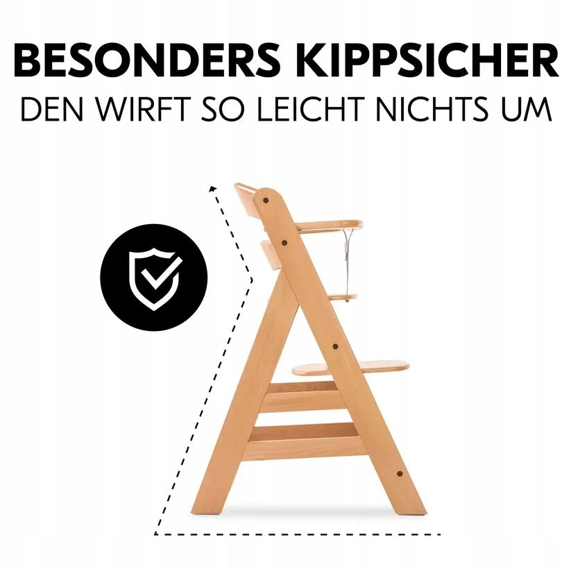 Highchair Hauck Alpha Newborn Set 0-90kg Grows with baby Manufacturer code 4007923661505