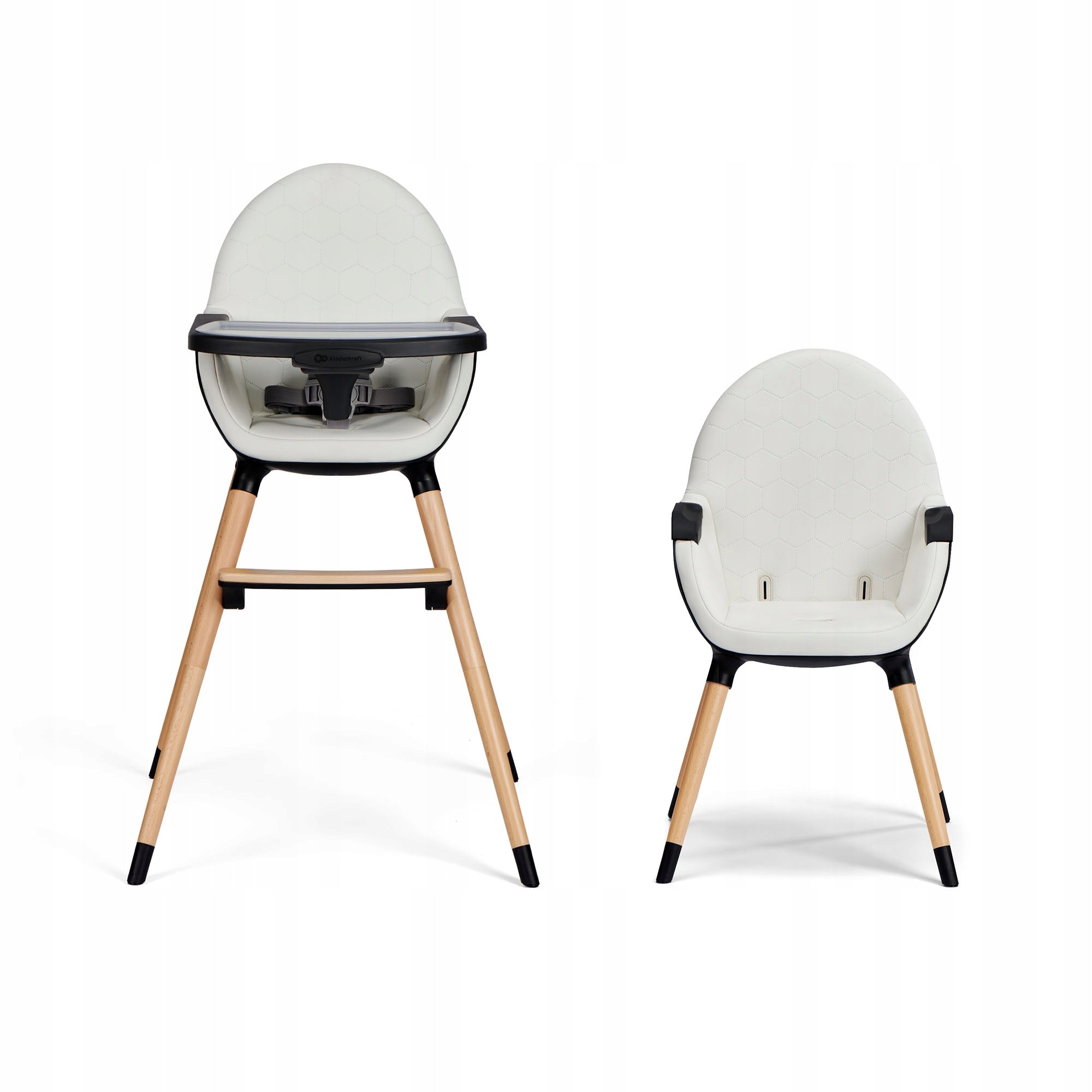 Highchair Kinderkraft FINIX ECRU