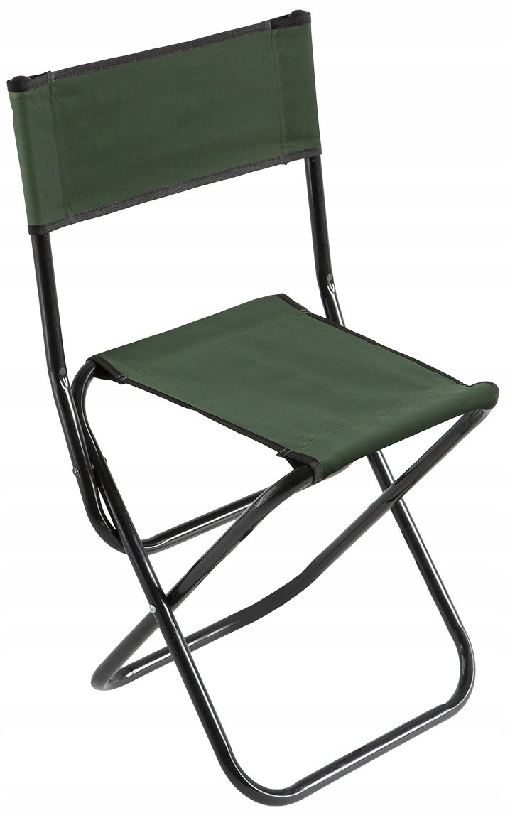 Highchair Mikado 081 green stool fishing chair for camping motorhome