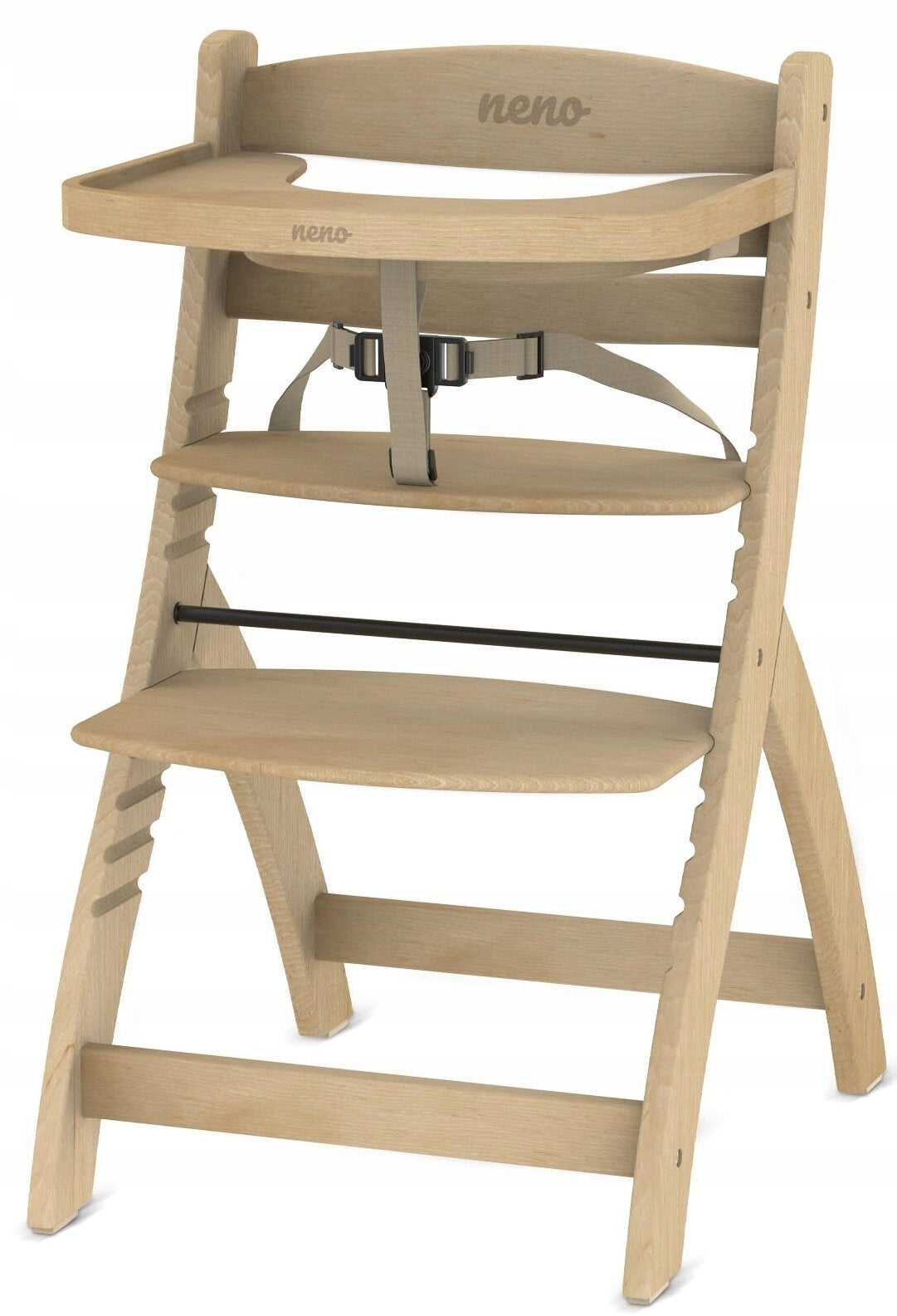 Highchair NENO Pino 2in1 Color shades of yellow and gold