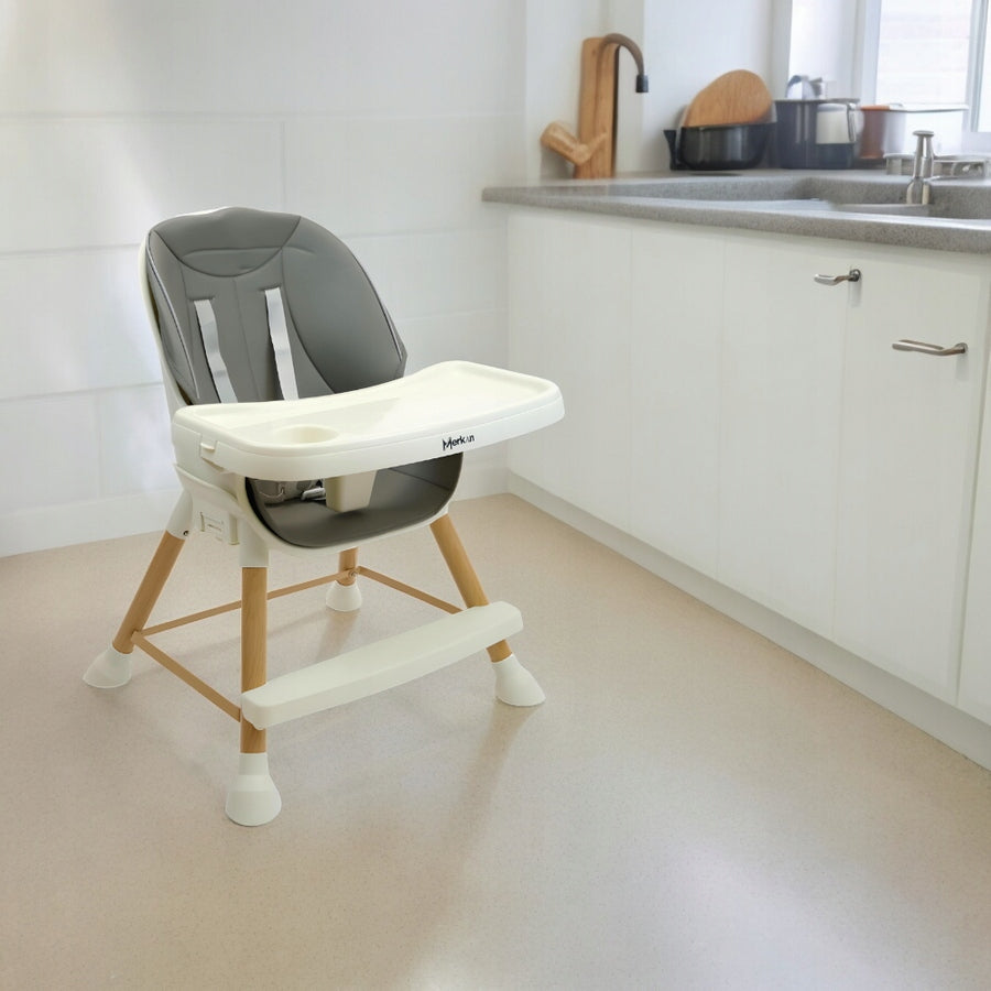 Highchair Steel Feeding Seat With Top 3in1 For Baby Brand Merkan