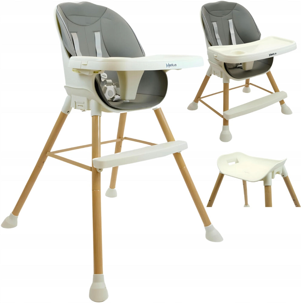 Highchair Steel Feeding Seat With Top 3in1 For Baby