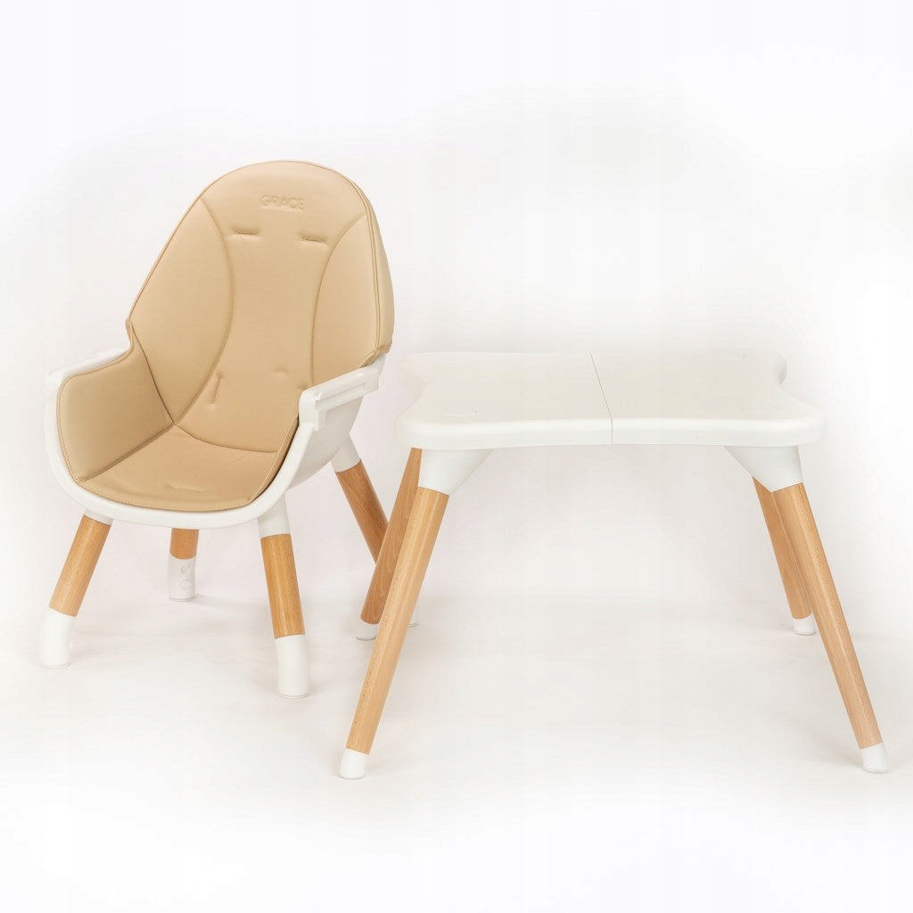 Highchair feeding table 3in1 New Baby Grace beige EAN (GTIN) 8596164147078
