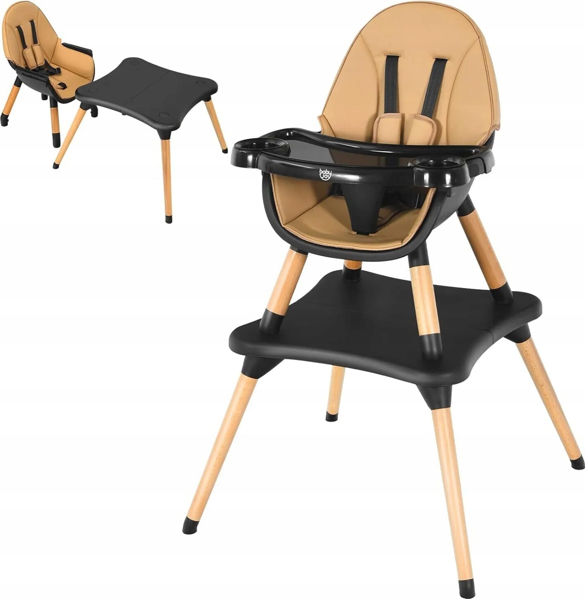 Highchair with Table Baby Feeding Chair 4 in 1 Packaging status original