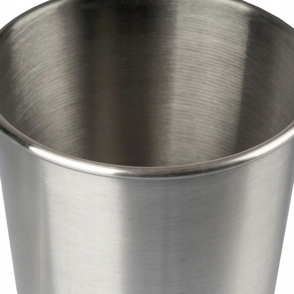 Highlander Outdoor Camp Cup 500 ml - Silver Color silver