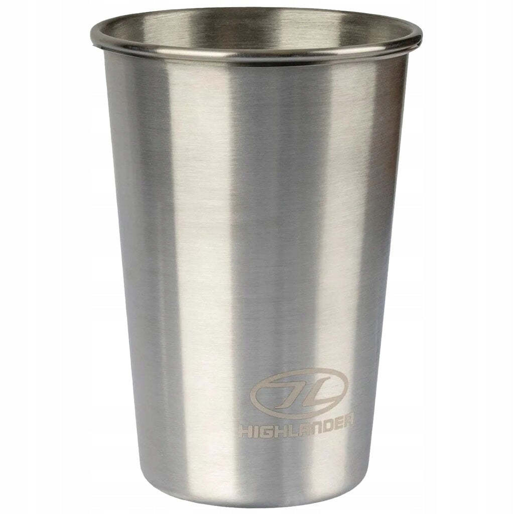 Highlander Outdoor Camp Cup 500 ml - Silver