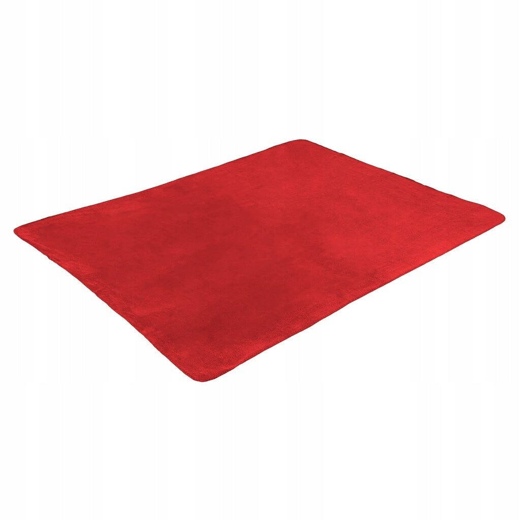 Hiking Fleece Blanket with Handle Highlander Outdoor Dark Red Color red