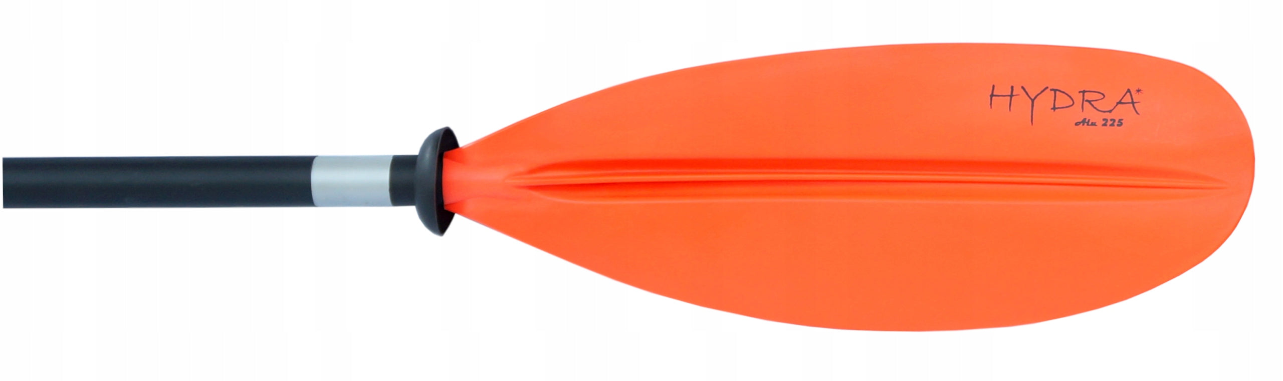 Hiking Kayak Paddle HYDRA 225 cm Orange Alu Folding 2cz Color red