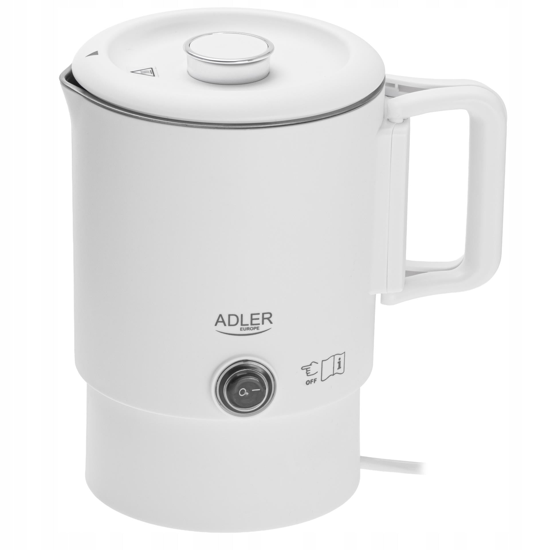 Hiking Kettle 0.8L Folding Double Walls Flat Heater Adler Model AD1388w