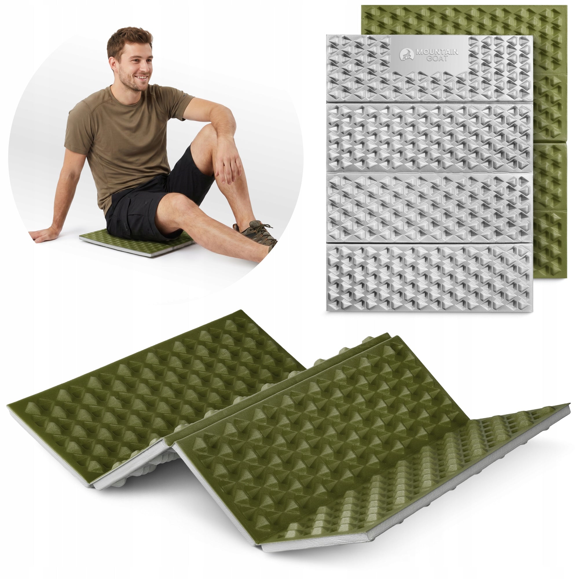 Hiking Mat Seat Mat Folding Foam Lightweight For Camping