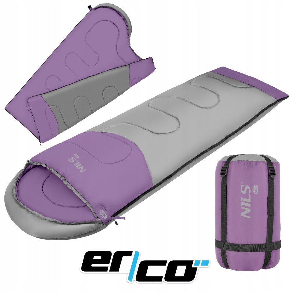 Hiking Sleeping Bag MUMIA Warm Lightweight with Hood Cover Large 215x75cm