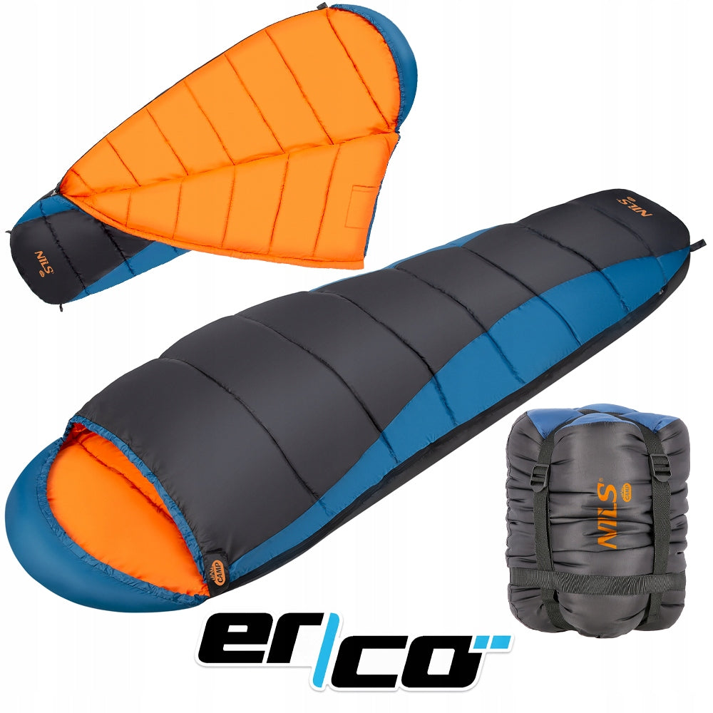 Hiking Sleeping Bag MUMIA Warm Lightweight with Hood Cover Large 220x80cm