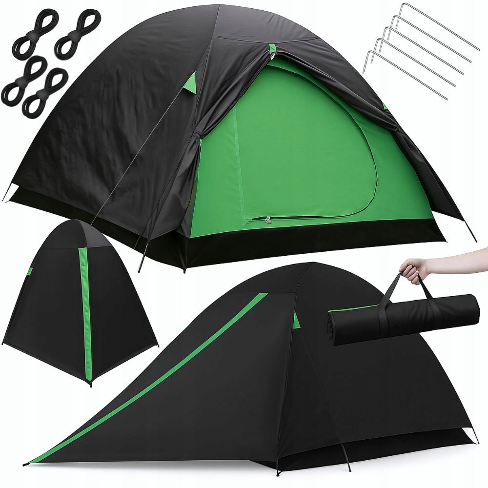 Hiking Tent 2 Person Waterproof Mosquito Net Camping Bedroom