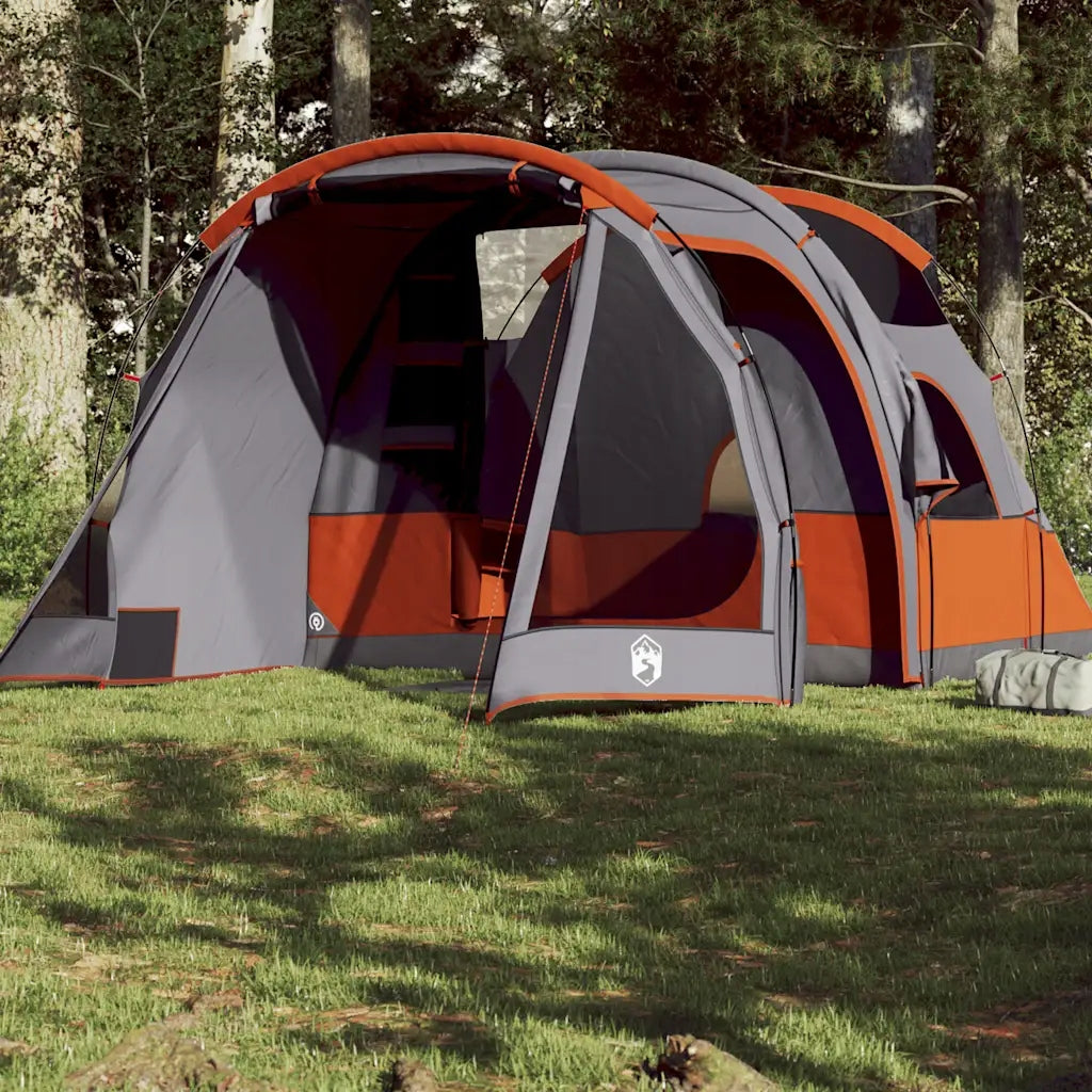 Hiking Tent, 4-Person, Tunnel, Grey, Waterproof Manufacturer code 94745