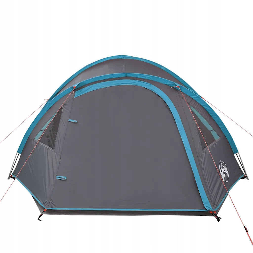 Hiking Tent, Dome, 4-Person, Blue, Waterproof Waterproofness other