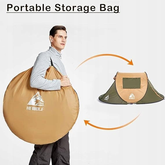 Hiking Tent POP UP Automatic 2-3 Person Waterproof Waterproofness other