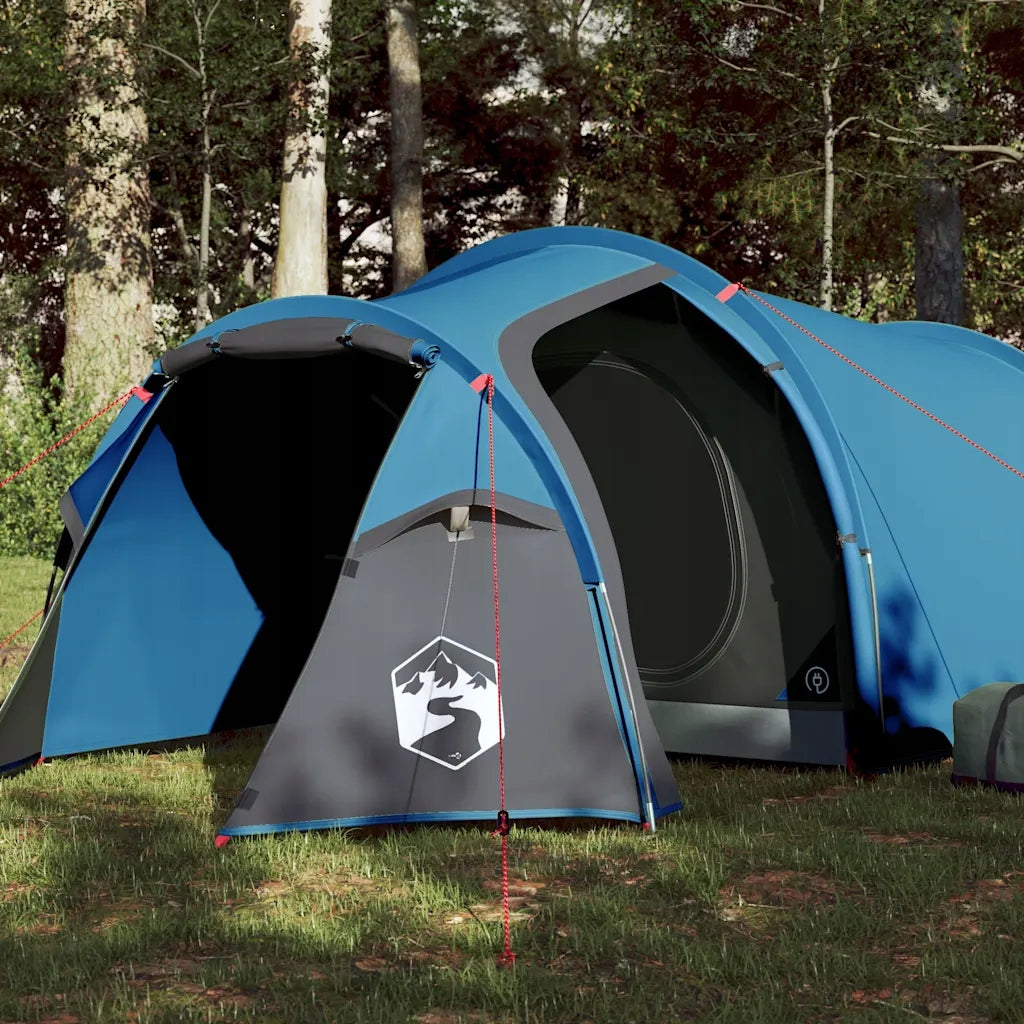Hiking Tent, Tunnel, 3-Person, Blue, Waterproof Manufacturer code 94391