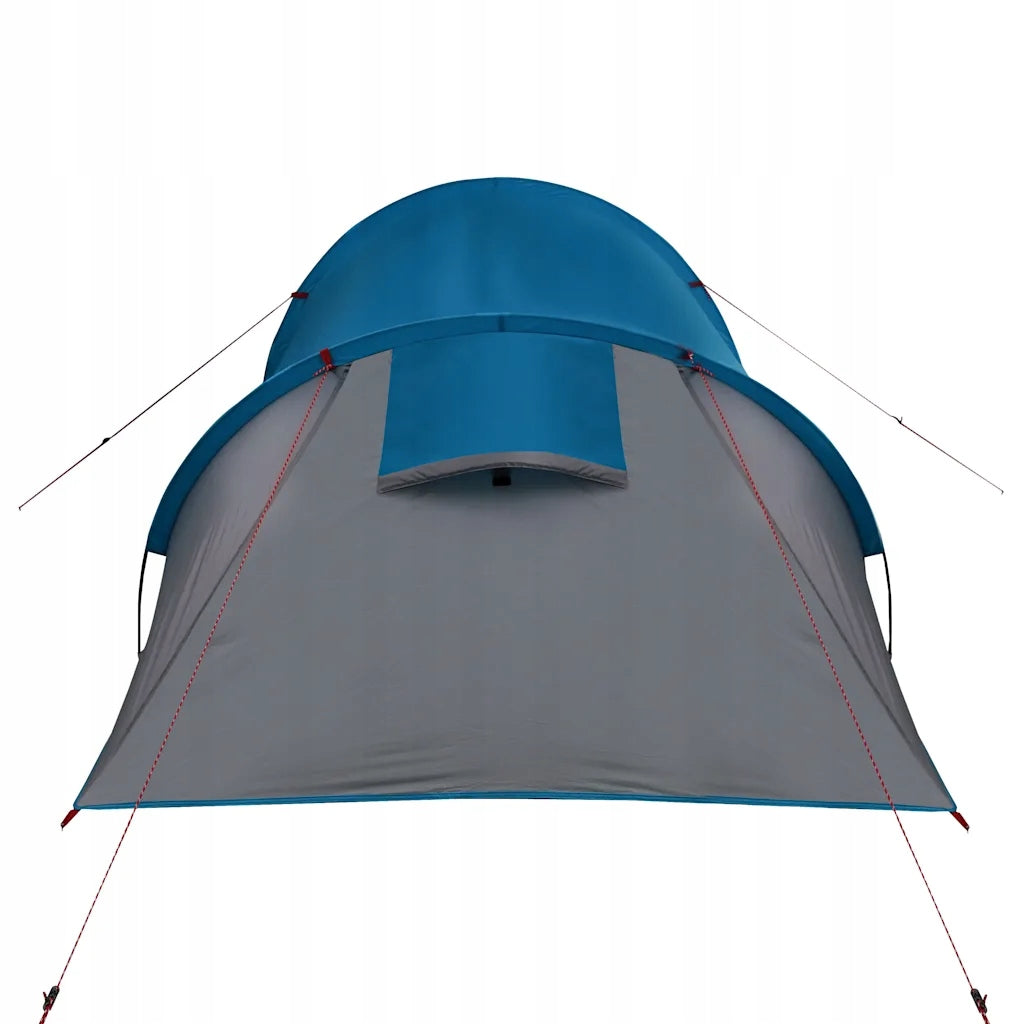 Hiking Tent, Tunnel, 3-Person, Blue, Waterproof Number of entrances 2