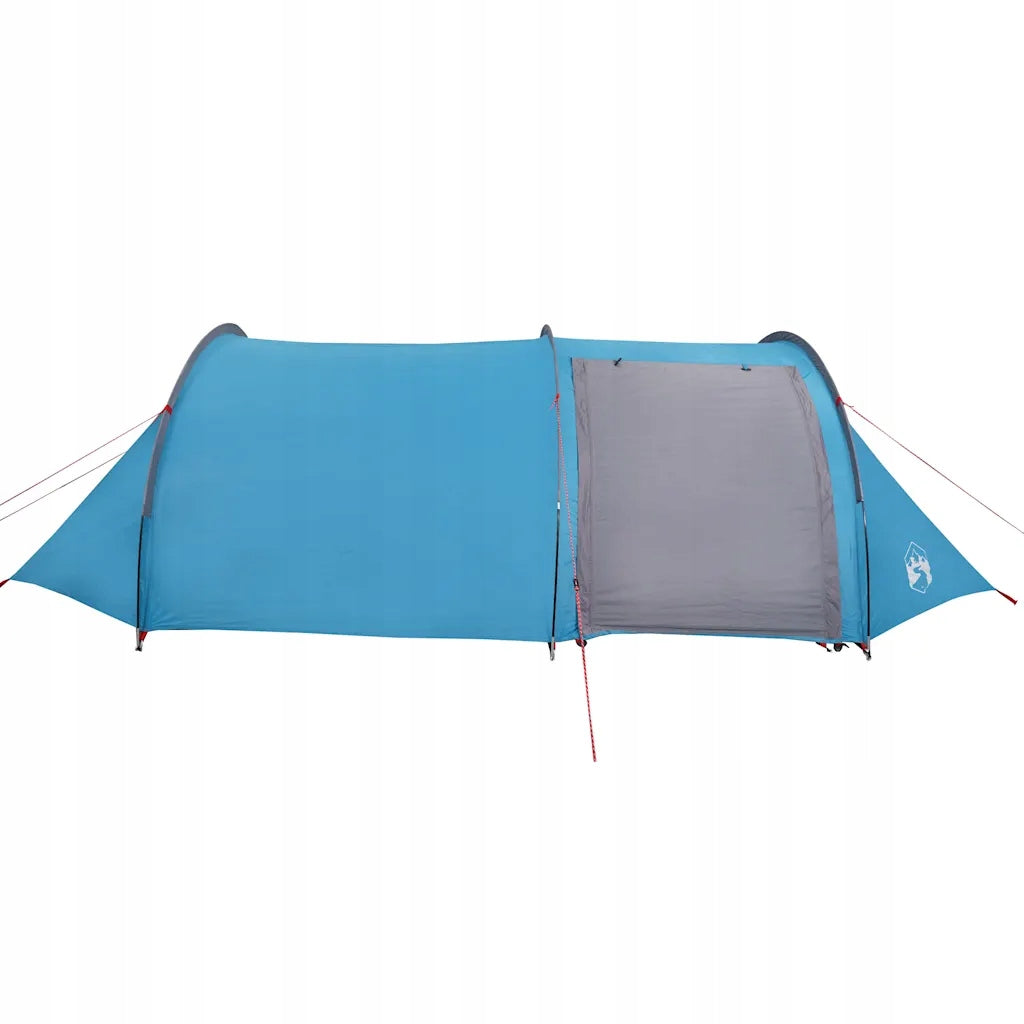 Hiking Tent, Tunnel, 4-Person, Blue, Waterproof Number of people 4