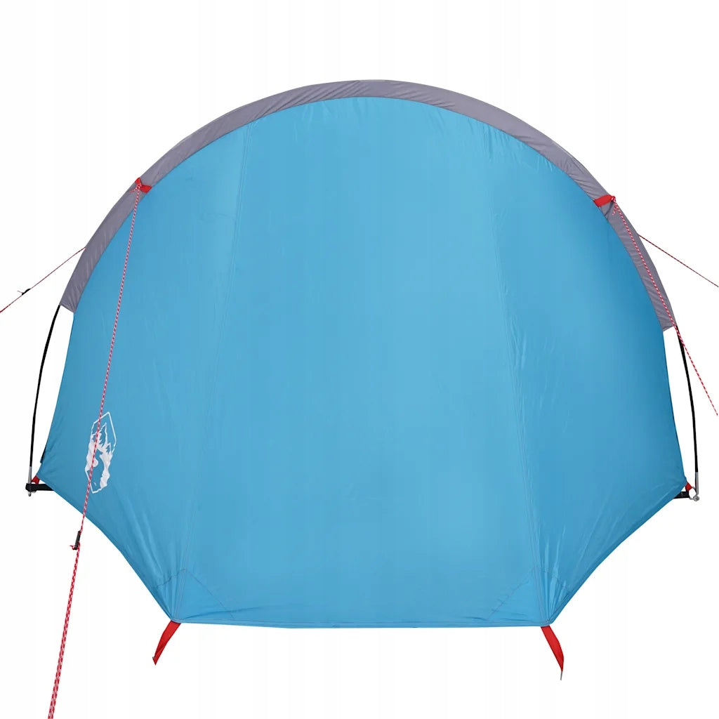 Hiking Tent, Tunnel, 4-Person, Blue, Waterproof Waterproofness other