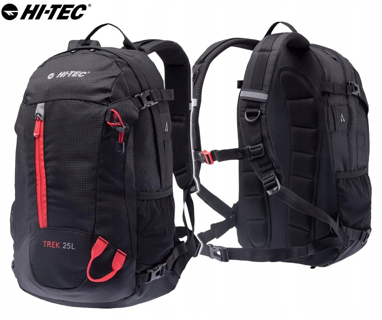Hiking backpack HI-TEC TREK men's mountain with cover 25 L Brand Hi-Tec