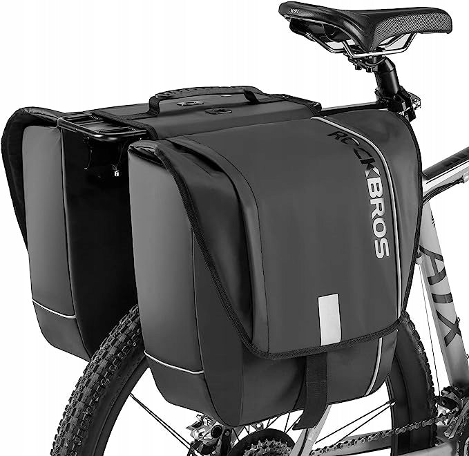 Hiking bicycle panniers set 30L (2x15L) ROCKBROS A10 waterproof