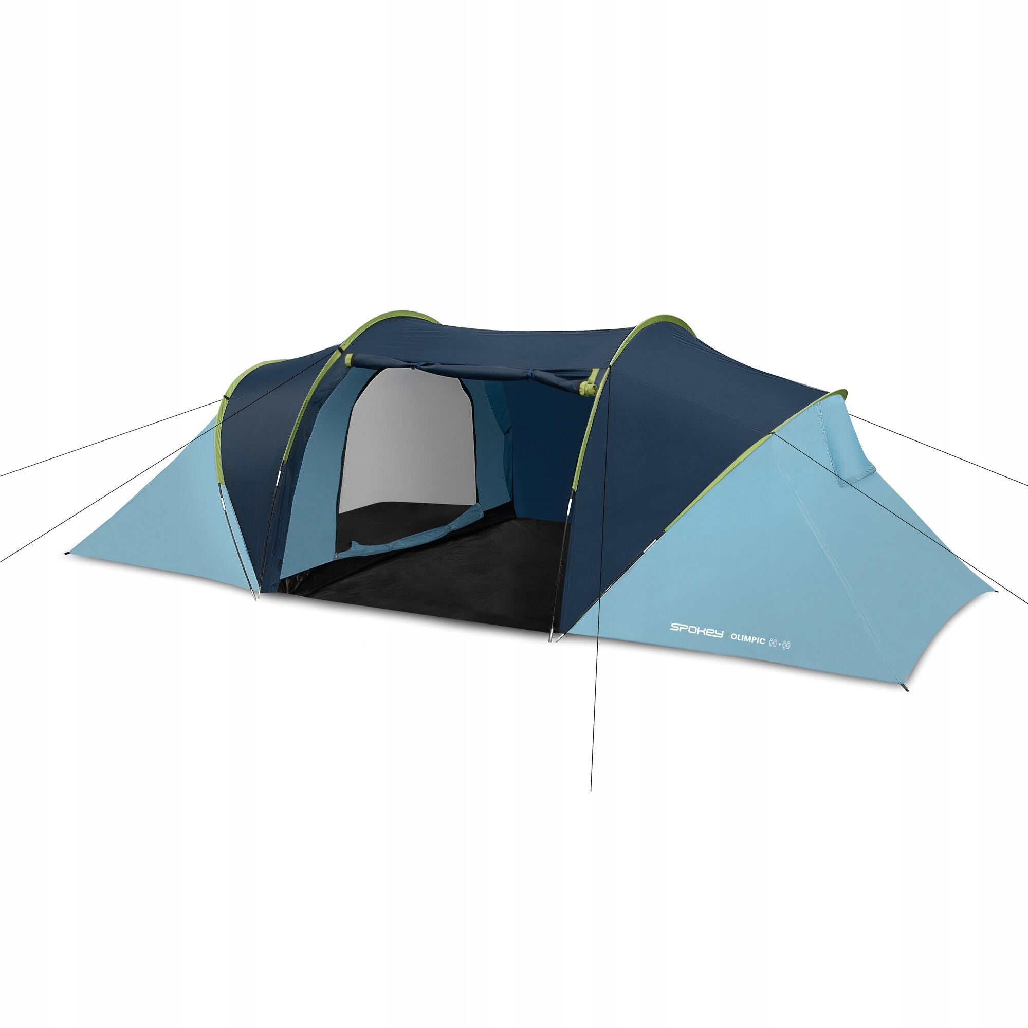 Hiking camping tent 4-person waterproof +Cover 2+2