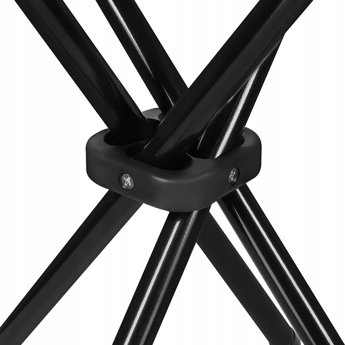 Hiking chair stool folding up to 100kg NILS CAMP Color black