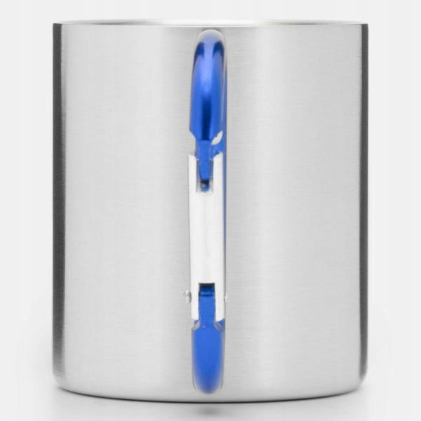 Hiking mug with carabiner TRAP 200 ml steel for camping tent Brand Tops