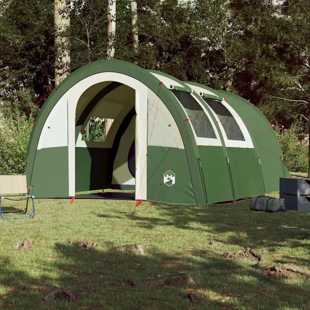Hiking tent, 4-person, tunnel, green, waterproof Brand VidaXL