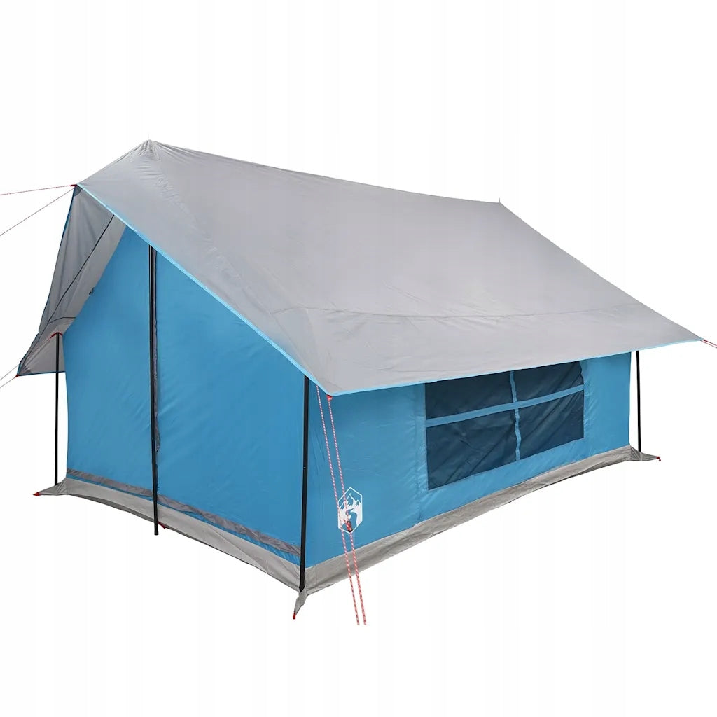 Hiking tent, 5-person, blue, waterproof Kind family