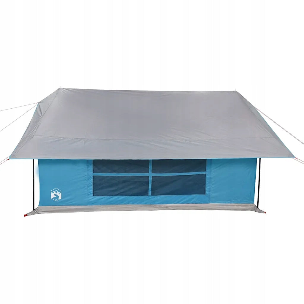 Hiking tent, 5-person, blue, waterproof Number of bedrooms 1