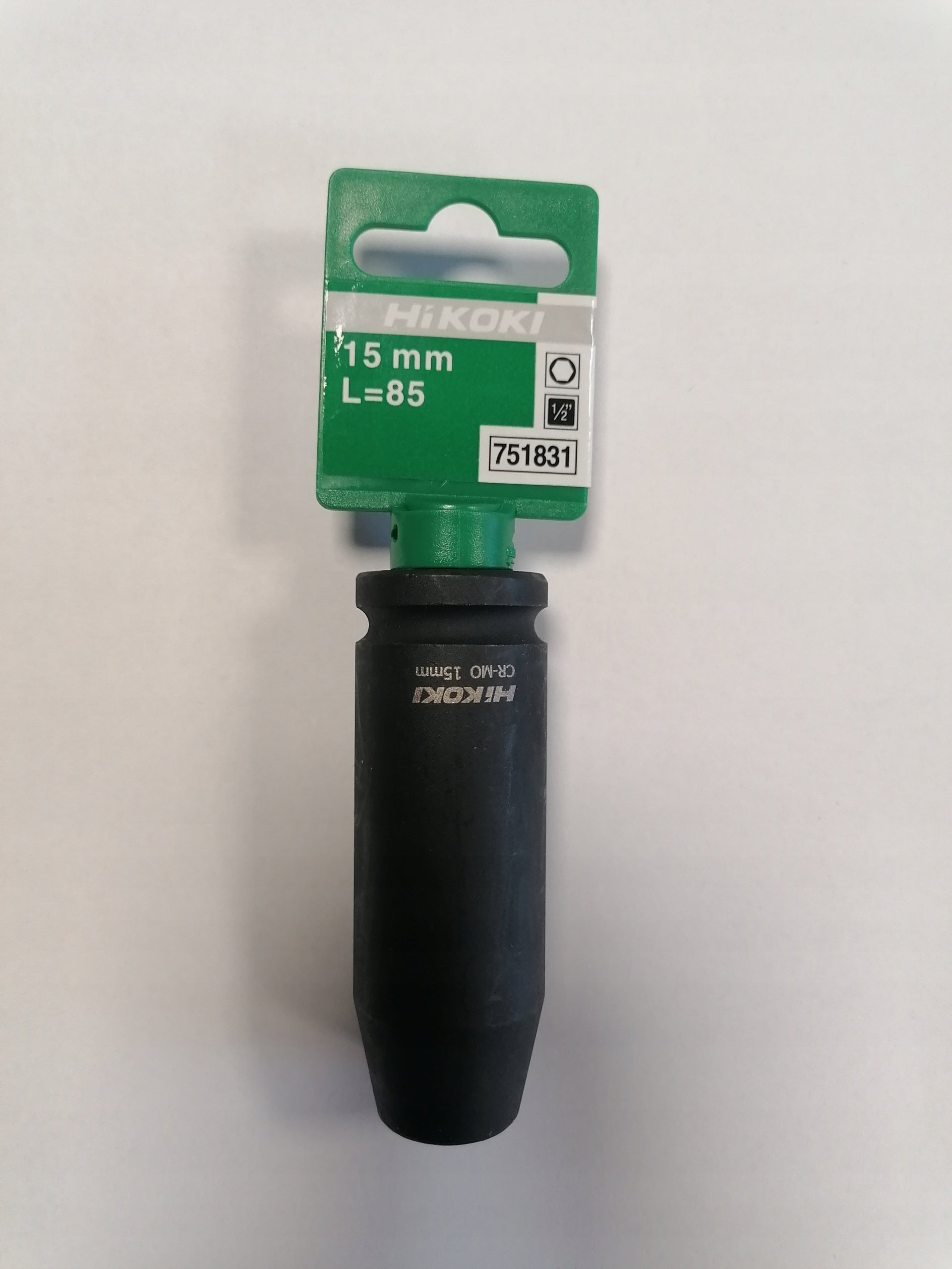 Hikoki 751831 impact cap 1/2" 15x85mm long with hexagon hole