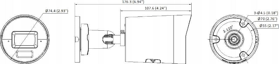 Hikvision DS-2CD20123G2-LIUY/SL(2.8mm) IP camera Manufacturer code DS-2CD20123G2-LIUY/SL(2.8mm)