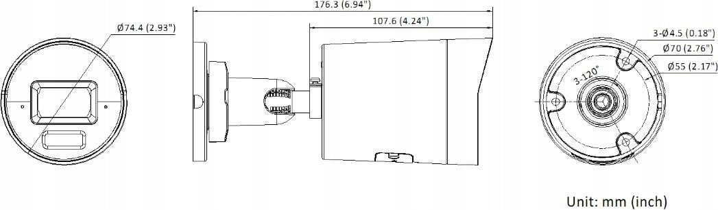 Hikvision DS-2CD2083G2-LI2U/SL 4mm PL IP camera Brand Hikvision