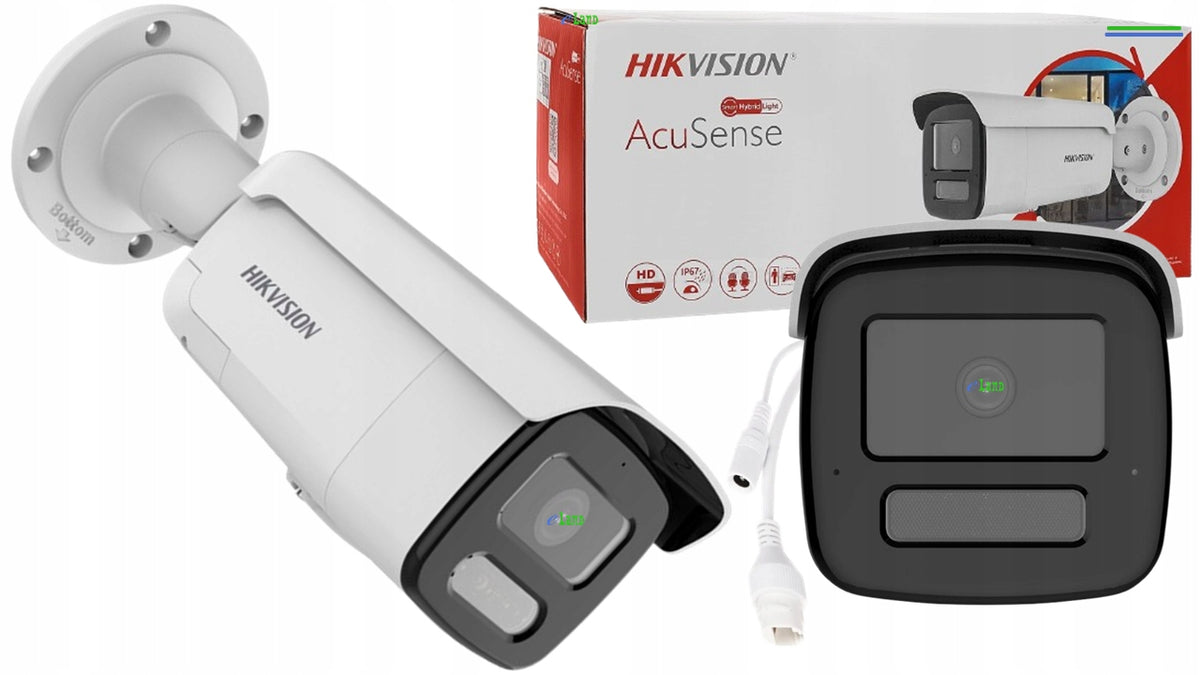 Hikvision DS-2CD2T43G2-4LI IP camera | 4mm AcuSense Smart Light IR+LED 80m