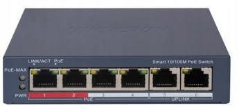 Hikvision DS 3E1106P EI Switch 6 Ports 4x PoE 60W