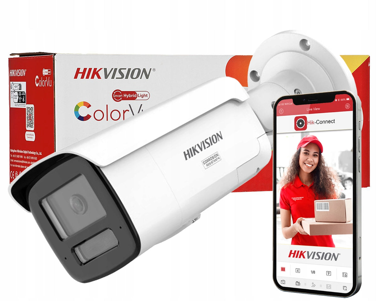 Hikvision Pro Series IP camera DS-2CD2T87G3-LIS2UY/SL 8Mpx AcuSense 3.0