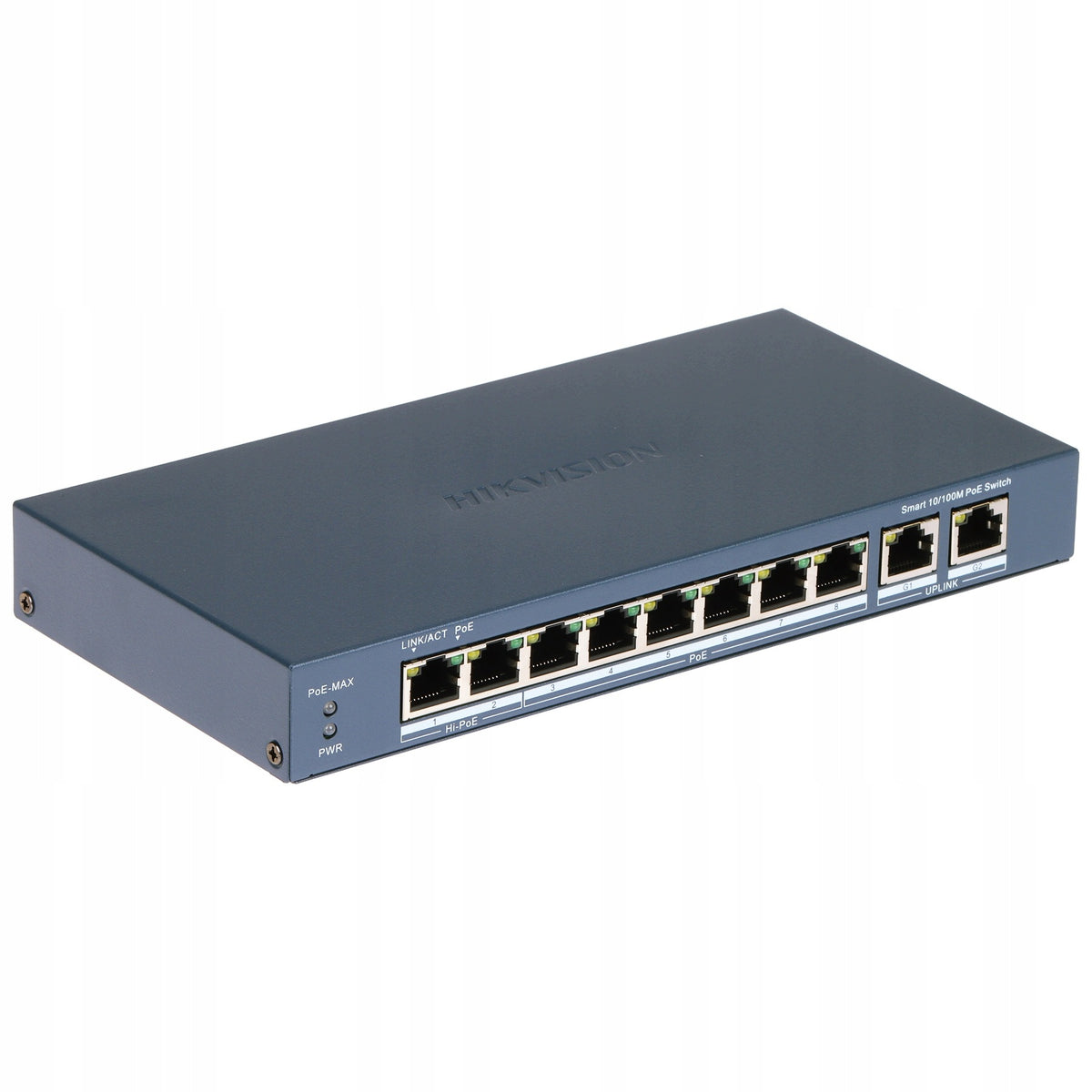 Hikvision Smart Managed PoE switch HIKVISION DS-3E1310HP-EI 8xPoE 2x Hi-PoE