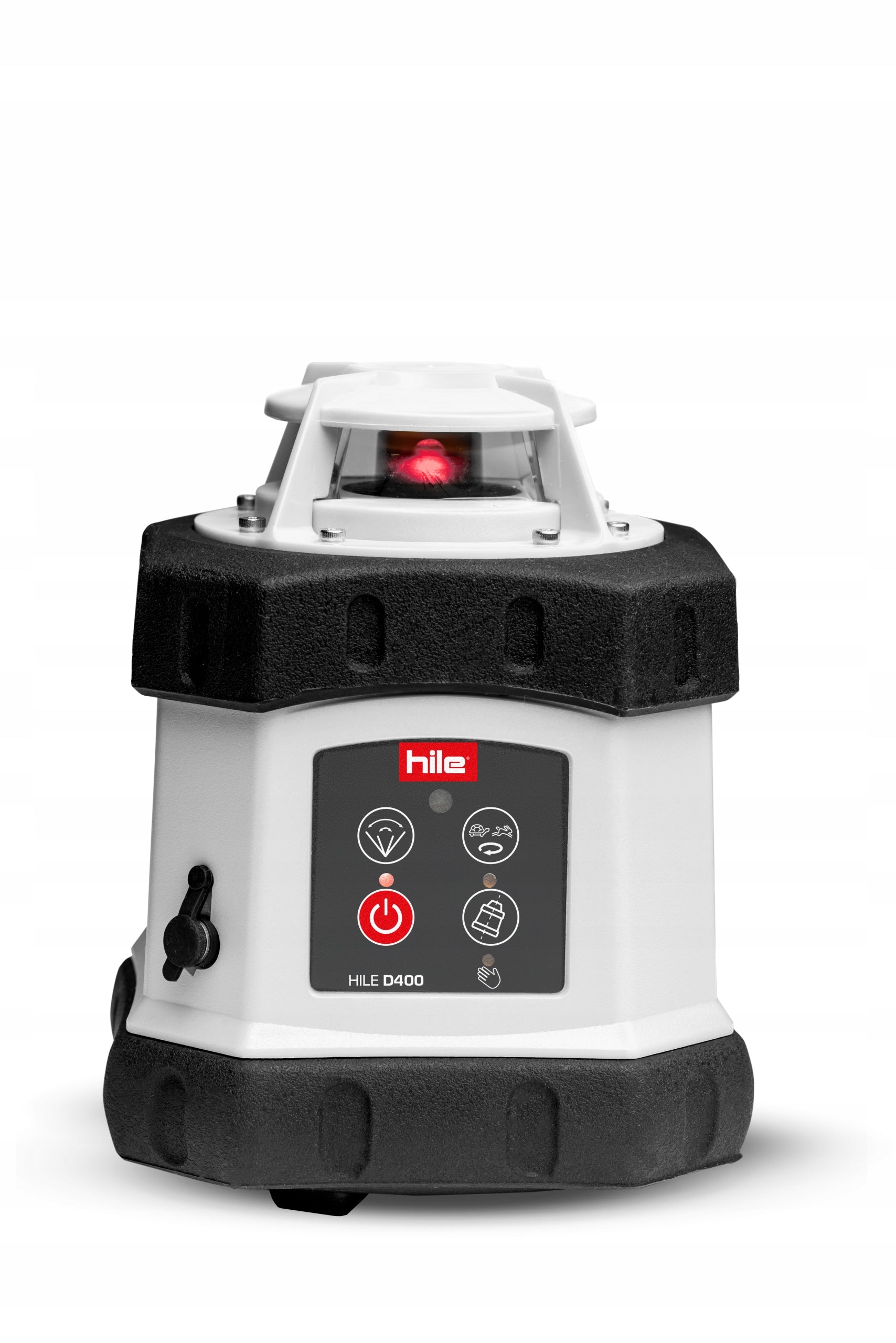 Hile PRO D400 Laser Rotation Leveler Kit Pouch Remote Control Patch + Tripod Brand Pro