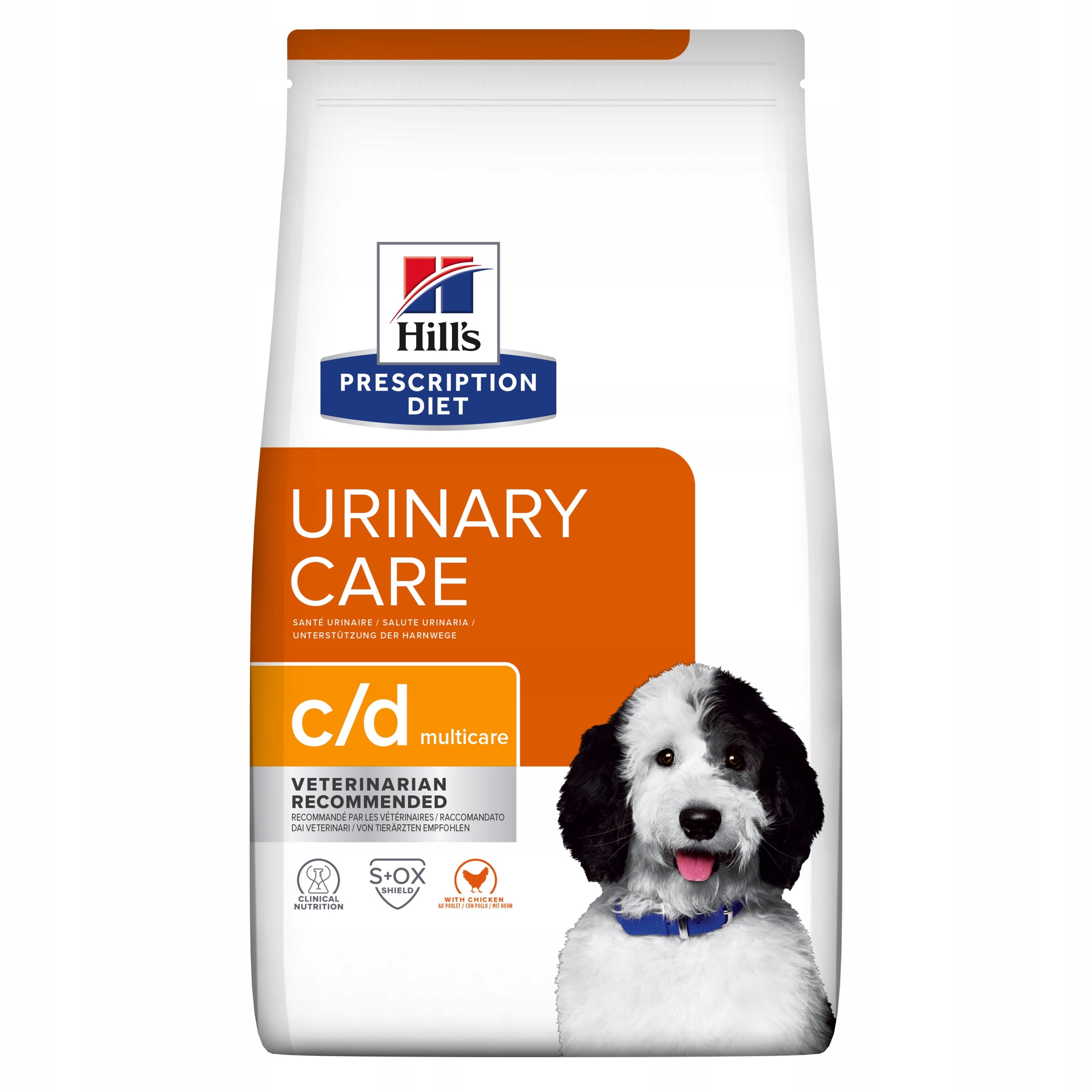 Hill's PD Canine Urinary Care Dry Dog Food Chicken 4 kg