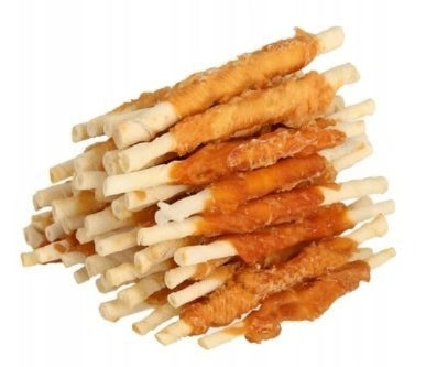 Hilton White Chicken Wrapped Sticks 500g