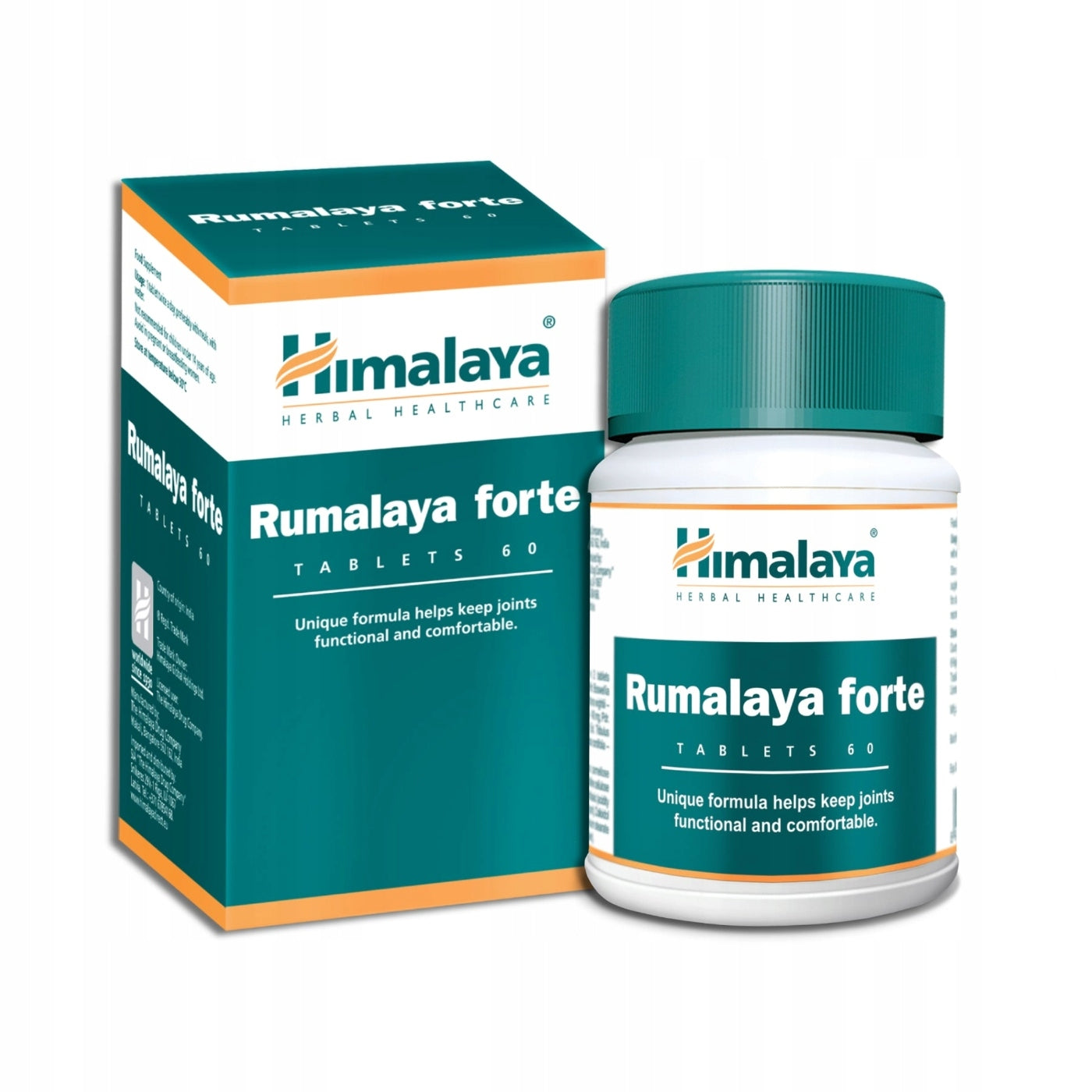 Himalaya Rumalaya Forte Herbal Supplement Healthy Joints and Bones 60 Tab.