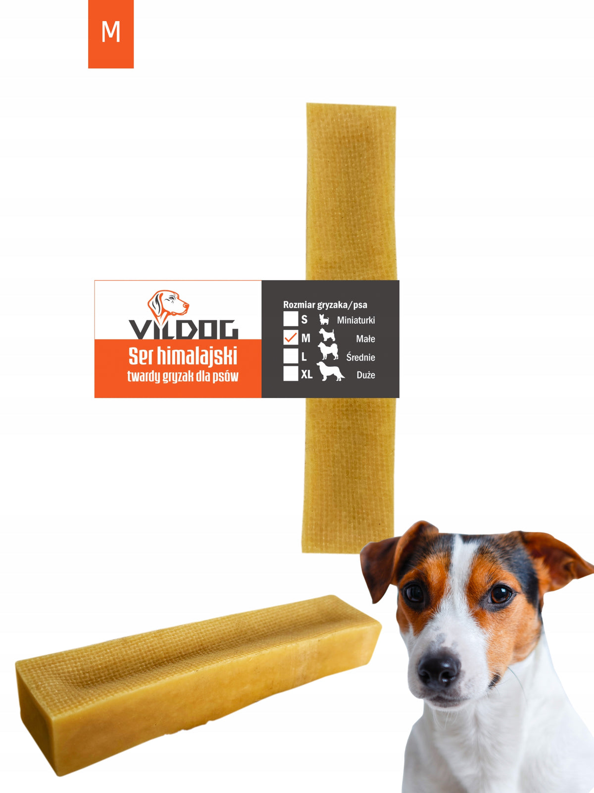 Himalayan Cheese 100% Natural Dog Teether M Vildog
