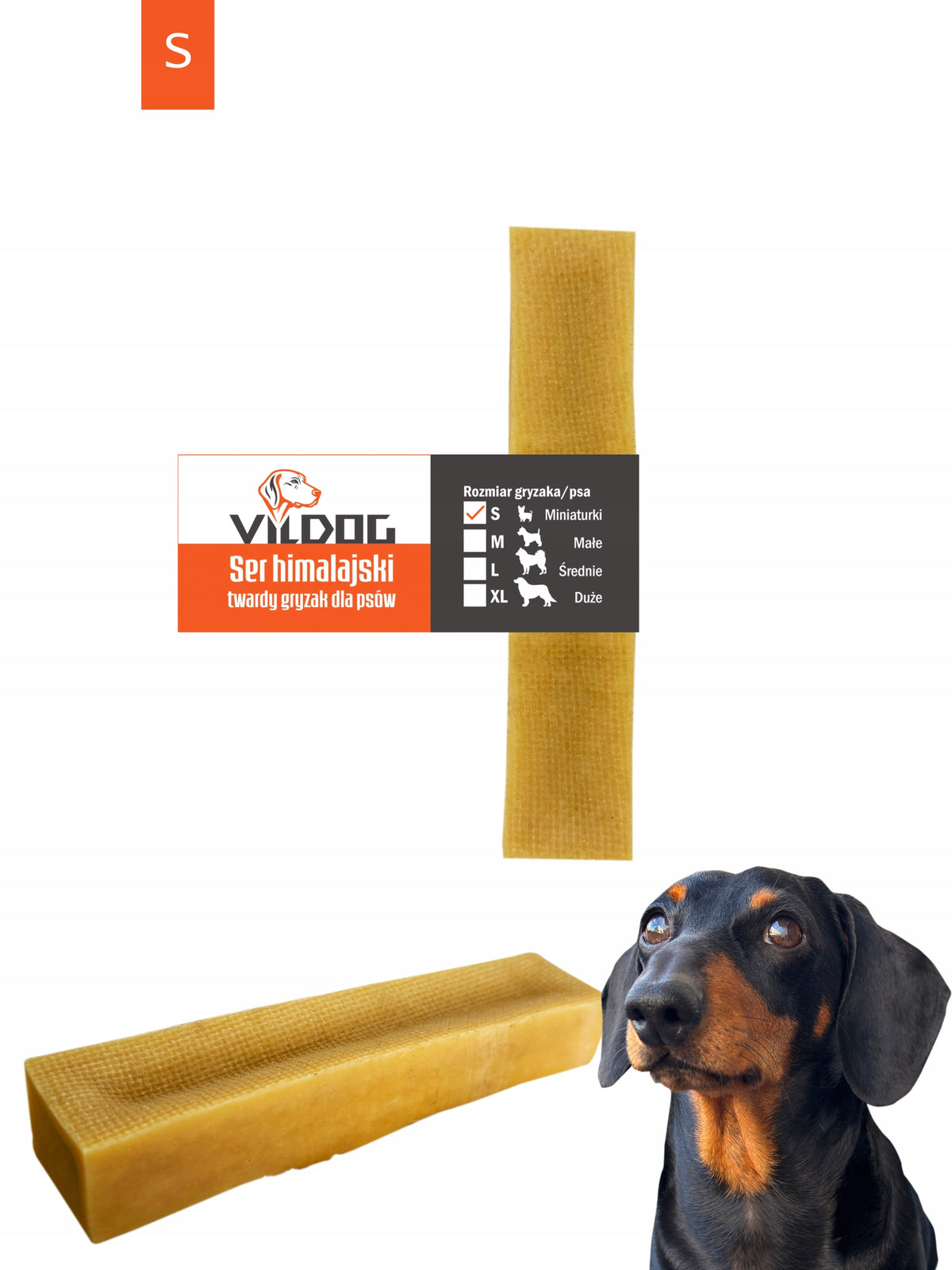 Himalayan Cheese 100% Natural Dog Teether S Vildog